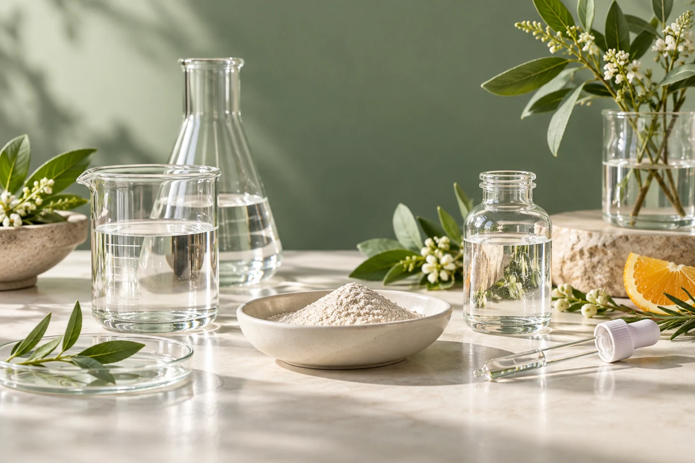 Illustrative nutraceutical service visual