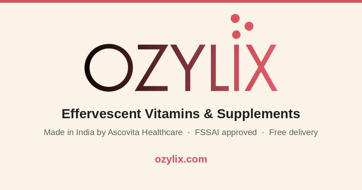 Ozylix — Ascovita’s wellness brand
